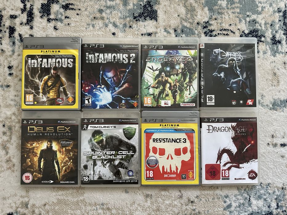 Диски Игры PS3 PS4 PlayStation