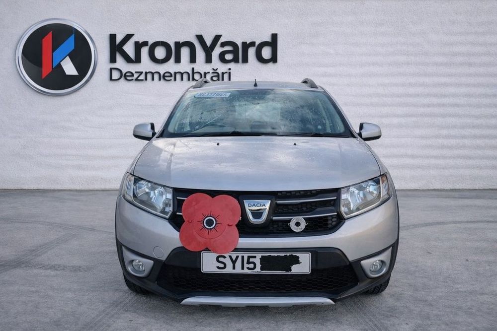 Usa Dreapta Fata Dacia Sandero 2 Stepway 2012 - 2016 SUV 4 Usi PLATINUM SILVER Ted69 ...