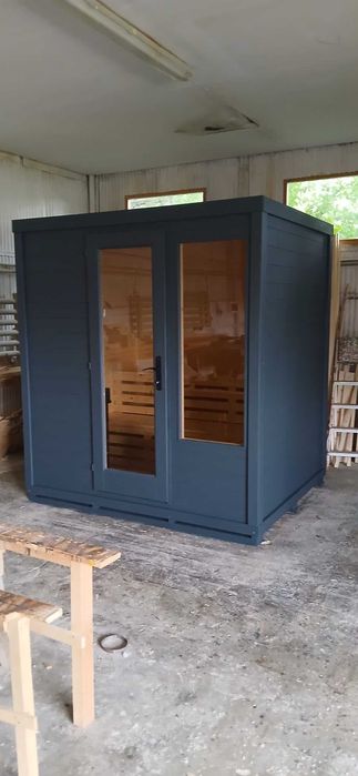 Sauna exterior izolat