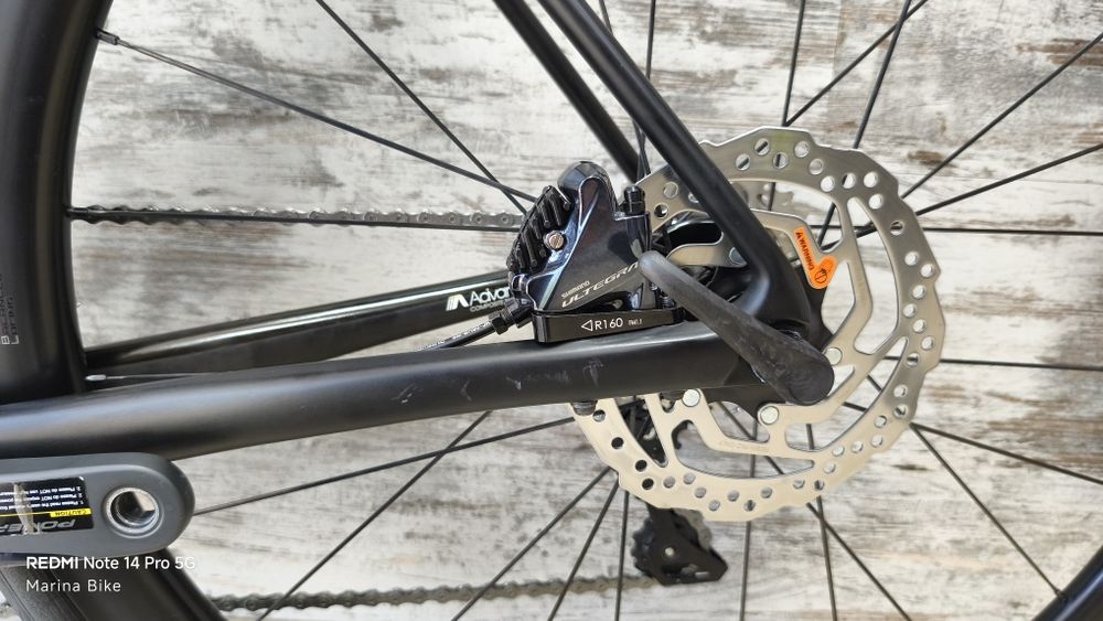 Карбонов шосеен велосипед Giant TCR Pro Team Ultegra SLR1 42 Carbon Powermeter | M