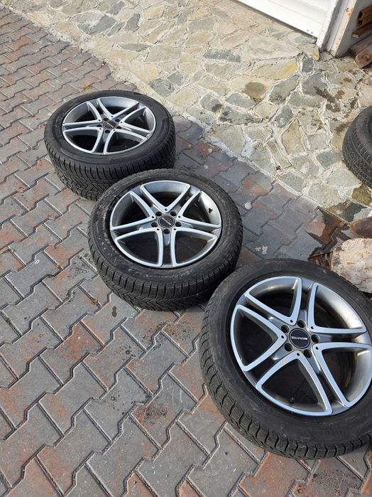 продавам гуми с джанти спорт пакет  18 за w222