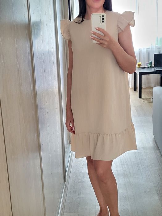 Платье летнее, лен