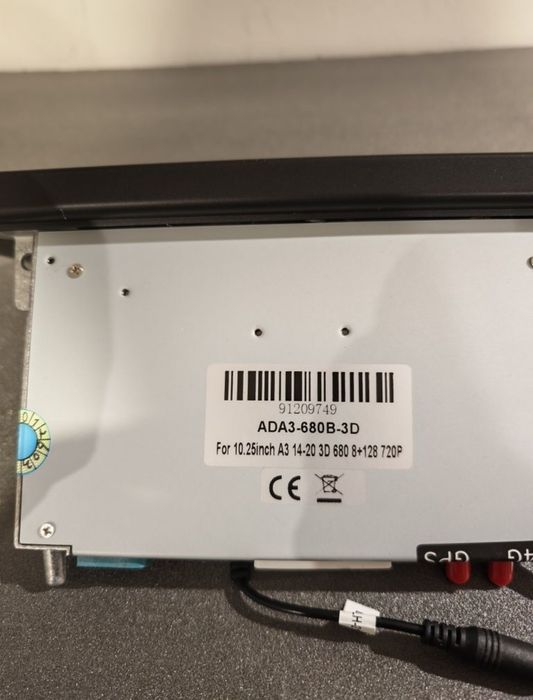 Android за Audi A3 S3 rs3 8v-10.25 inch