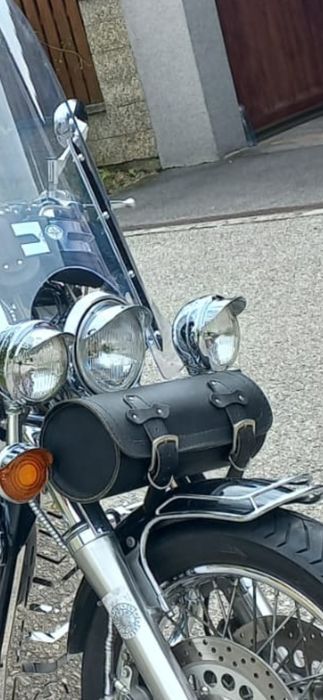 Motorcycle roll-bag / geanta furcă moto