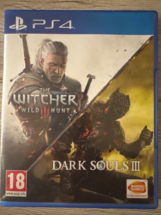 The Witcher 3 Wild Hunt + Dark Souls III (PS4]