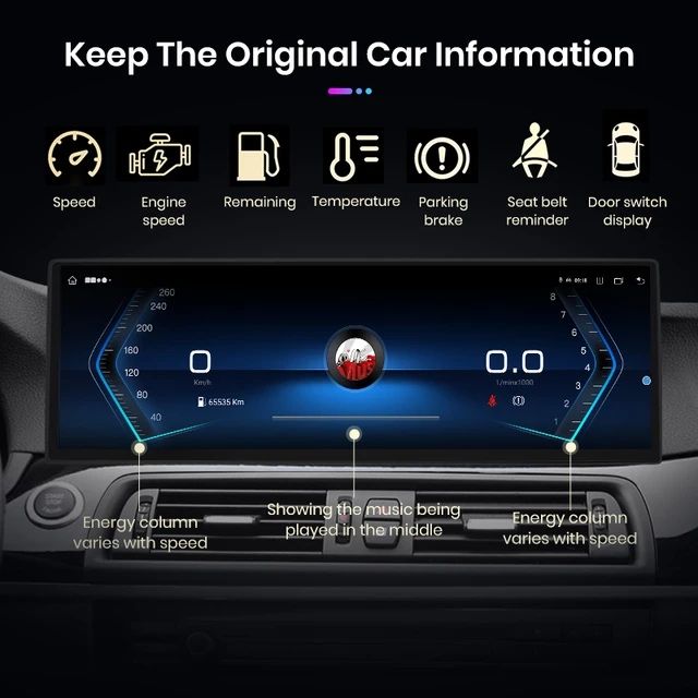 Navigatie  Android BMW SERIA 5 F10/F11 , ECRAN 14.9 inch