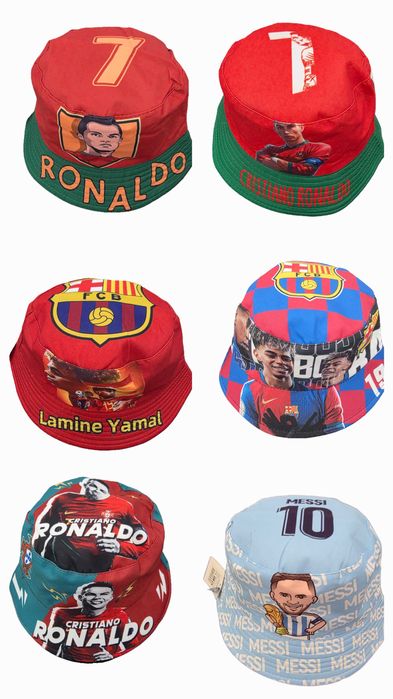 Шапка + фигурка Промоция  Роналдо Меси Ямал Мбапе 2025 подарък за деца
