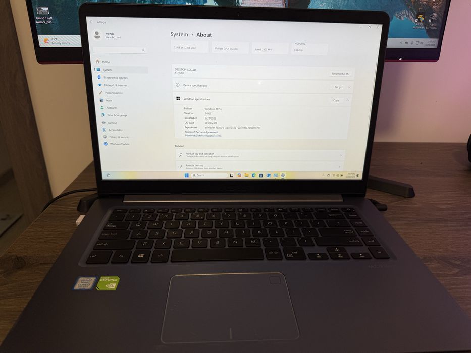 Vand laptop asus notebook