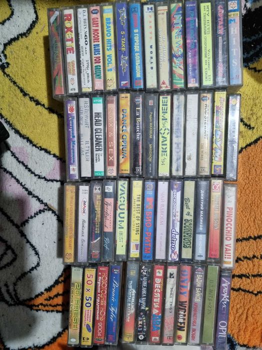 Кассеты аудио для магнитофона