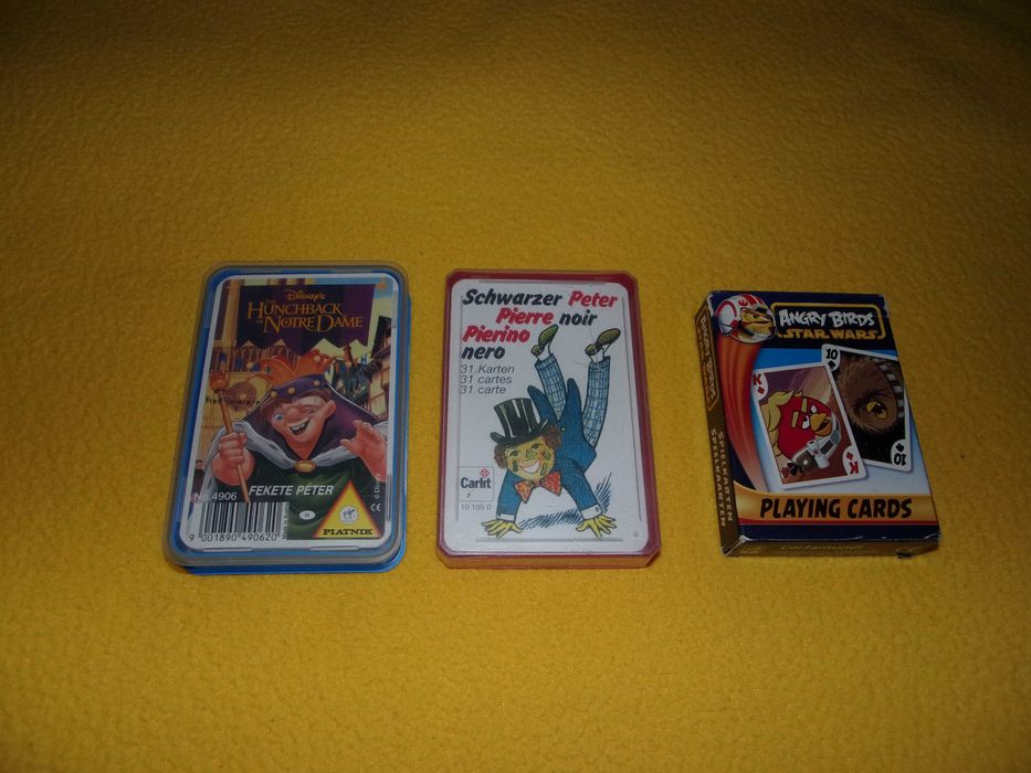 Carti de joc Angry Birds pt.copii diverse sigilate noi