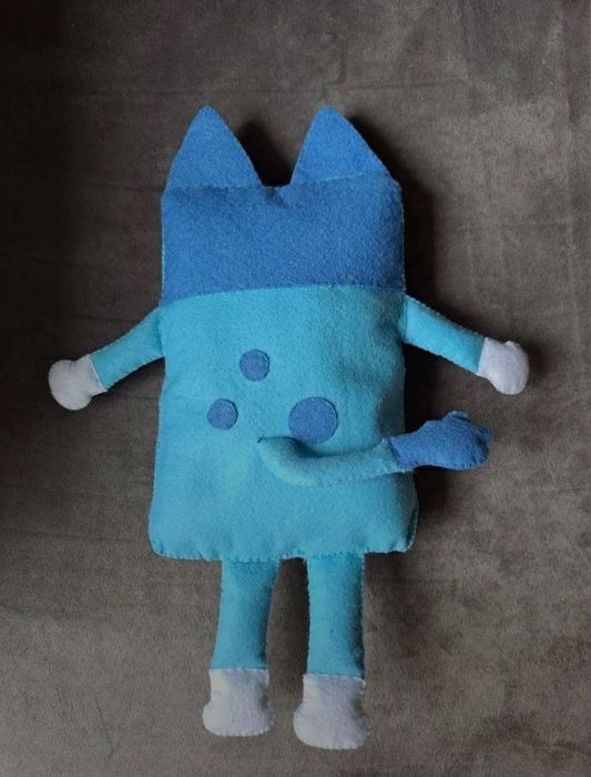 Bluey pluș handmade