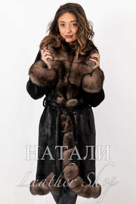 Дамски ексклузивен кожух от Алпака Милица