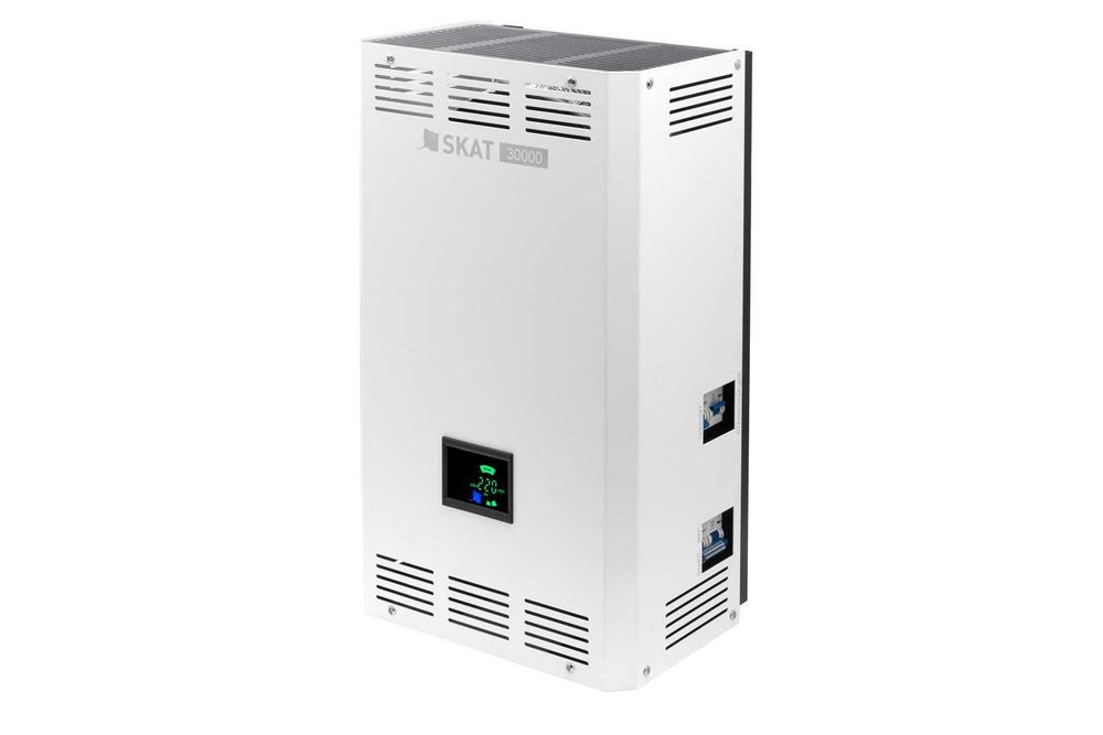 DM Electro — Стабилизатор | Kuchlanish stablizatori SKAT 20000–30000VA