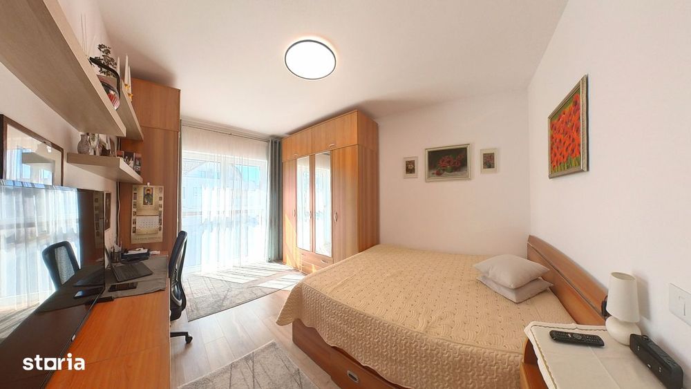 Apartament 3 camere, mobilat si utilat + Parcare