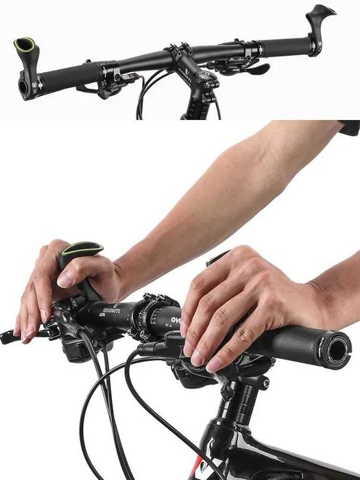 Анатомические рога, педали, задний фонарь и сумка для велосипеда