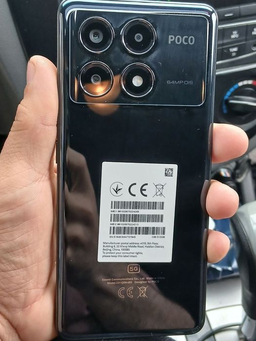 Poco x6 pro 5g 12+12/512gb
