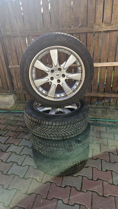 Vand Set jante Audi / VW/  + cauciucuri noi BERLIN TIRES de iarna noi