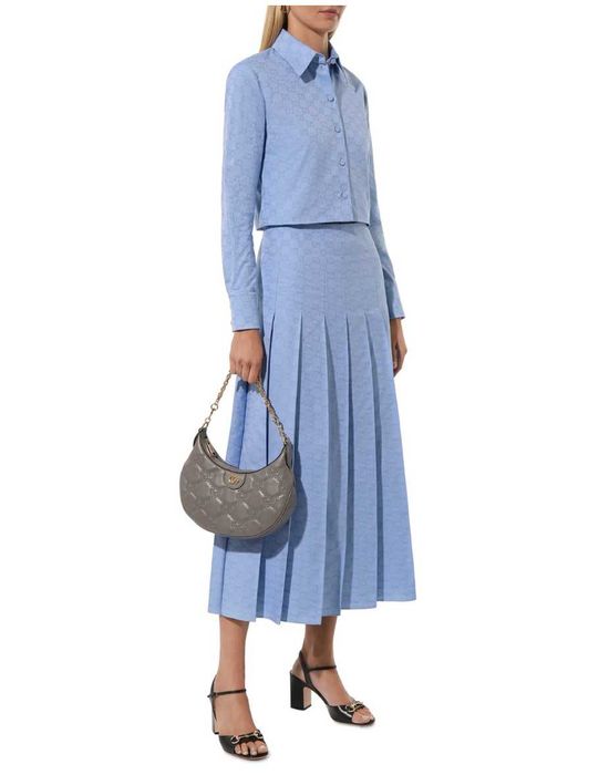Новый Женский комплект Gucci S - M - L Блузка + Юбка Доставка Бесплатн