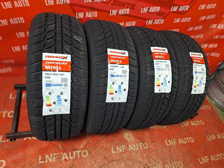 Anvelope de IARNA - 205/55/16 - ROADX - NOI - DOT 2025 !