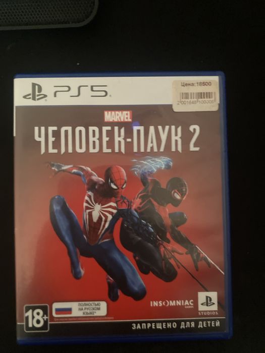 Диск на пс5 челавек паук2