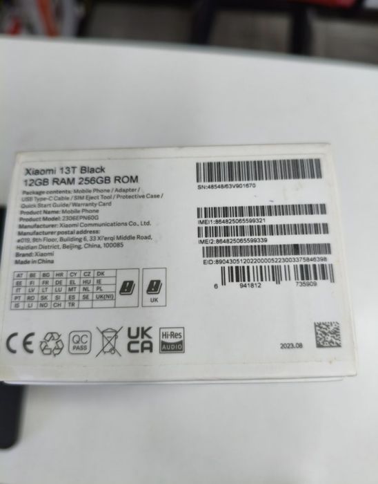 Xiaomi 13T 12/256GB