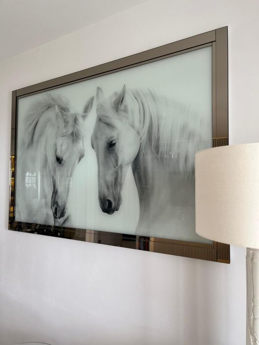 Tablou cu CAI, cu rama custom, din oglinda