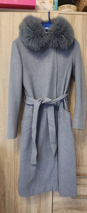 Дамско палто вълна и кашмир