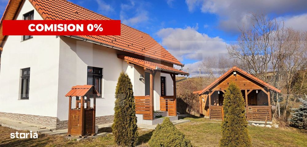 Oaza de liniste in Arcus – casa P+M cu teren de 2000 mp