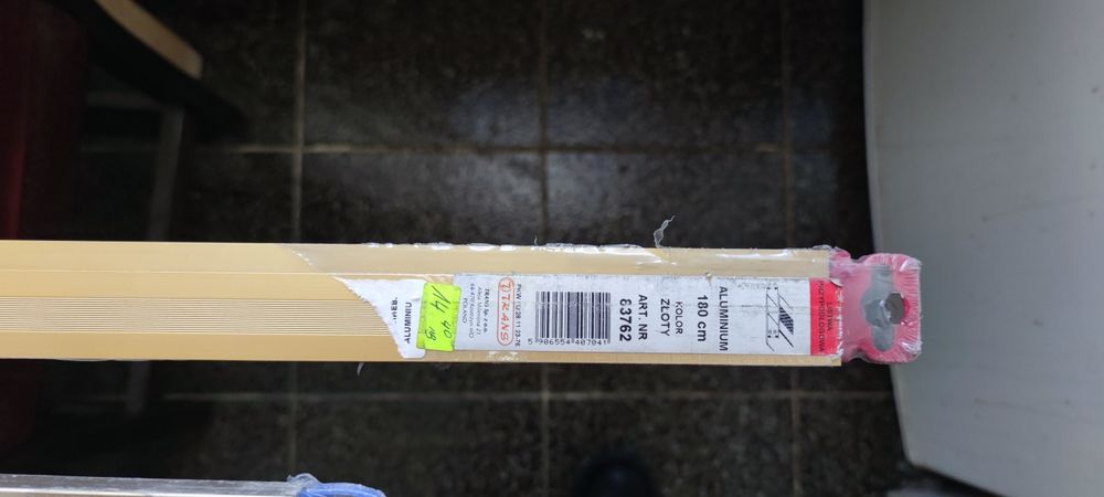 Алуминиеви лайсни на 180 и 270 см, ликвидация