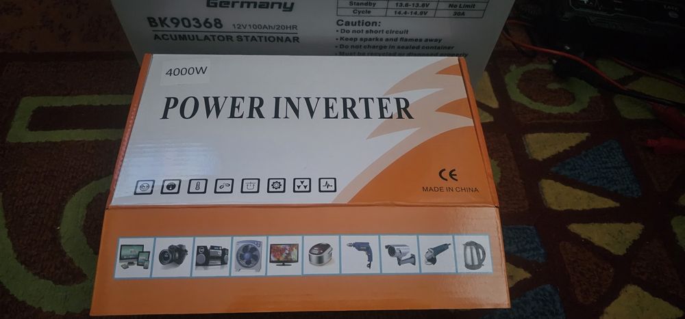 Invertor solar 12V 4000W ,USB, 220v