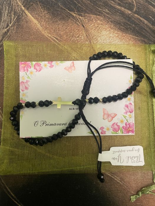 Brațară barbați/femei  /mamă/copil aur 14k