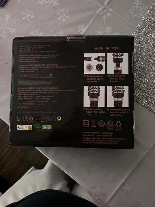 Perie rotativa pentru par