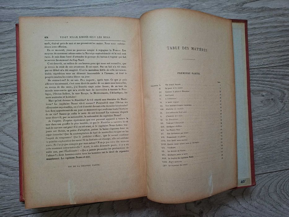 Jules Verne – Vingt milles lieues sous les mers, Hachette, cca 1922