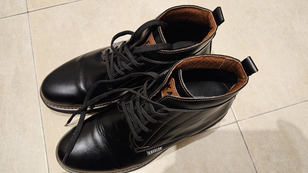 Мъжки боти - естествена кожа" КАВАЛЕР"