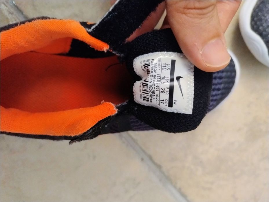 Nike copii 27-28 , lungime 16.5cm