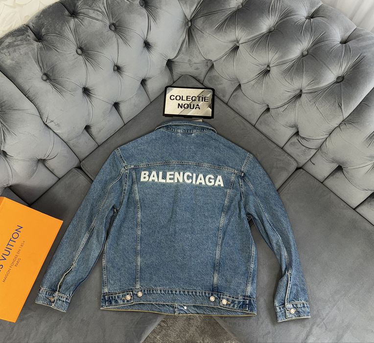geaca de blugi Balenciaga