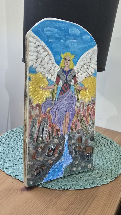 Tablou Pictură suprarealistă pe lemn