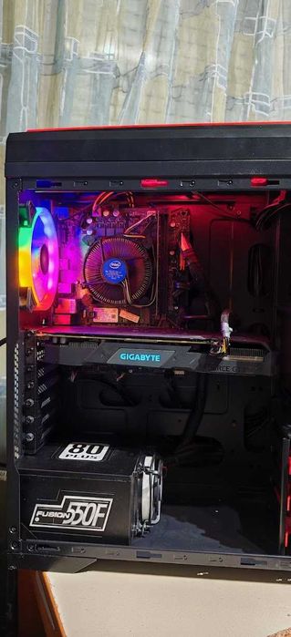 Гейм PC I5 10400F/16Gb/256Gb SSD+1.25Tb HDD/Gigabyte Trio 1660 Super