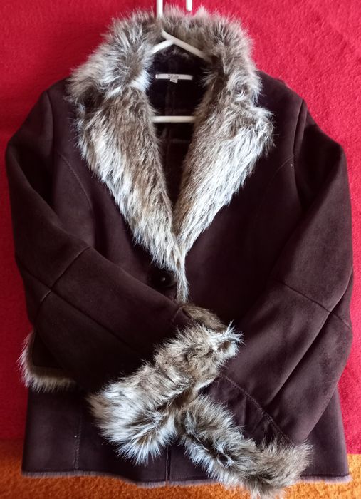 Cojoc Xanaca femei piele si blana