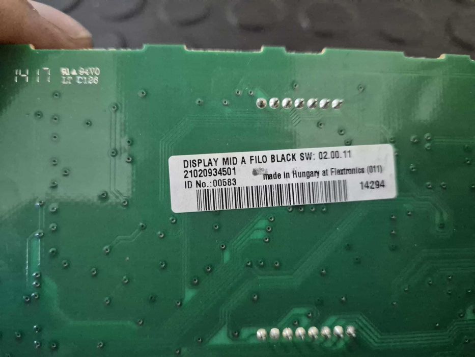 Placa electronica , modul display si afisaj combina frigider Hotpoint Ariston 21020934501 cod /R23