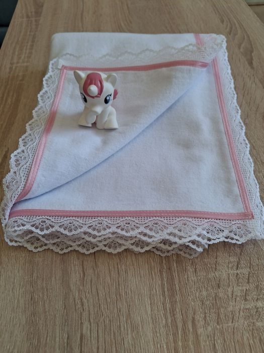 Луксозна бебешка бархетна двупластова пелена за новородено  100%памук