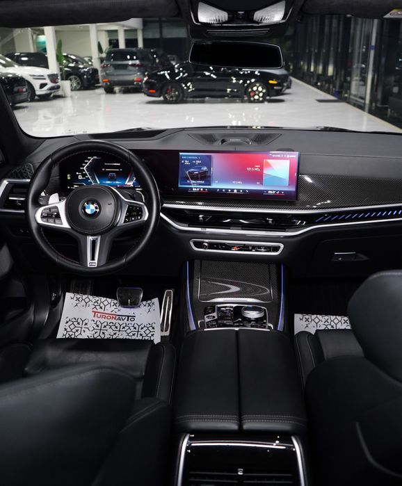 bmw x5 m60i 4.4L eng full pozitsiyam M paket 2024 kraska toza