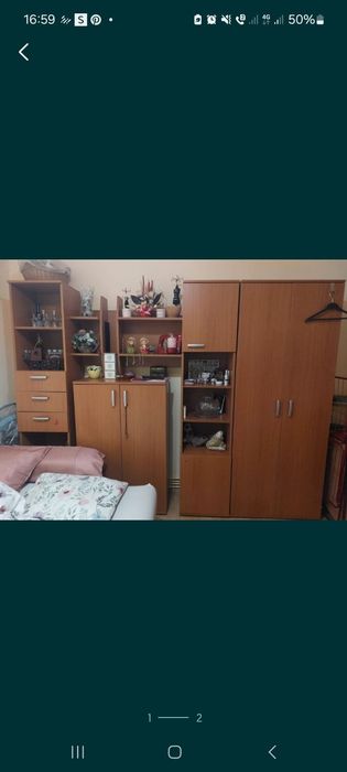 Mobila de dormitor cu birou