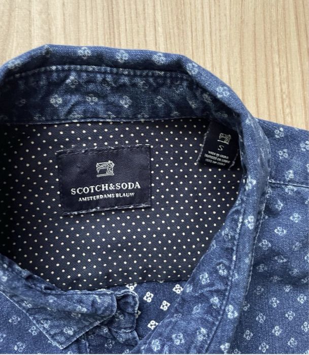 SCOTCH & SODA/мъжка дънкова риза S/M