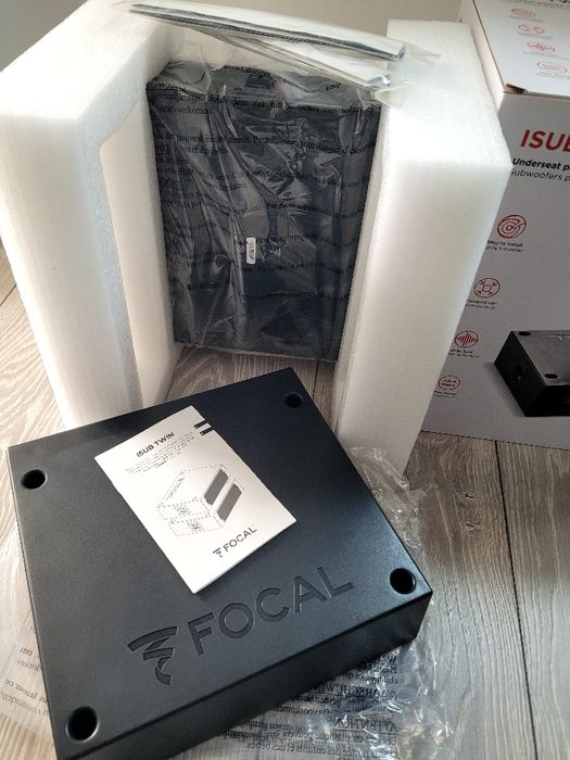 Pachet FOCAL/ subwoofer Isub Twin+amplif.Impulse 4.320+cablaj IW Imp2.2