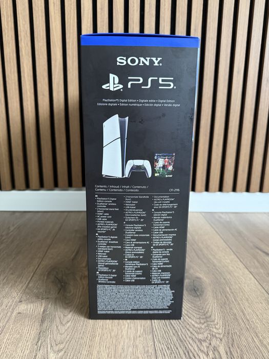 Consola PlayStation 5 Slim Digital Edition (PS5) 825GB, E-Chassis, FC26 Bundle