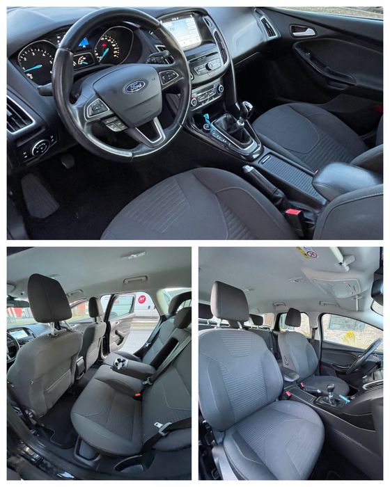 Ford Focus Titanium 1.5 Tdi 120CP 2017 Euro 6/Navi Mare/Jante 17