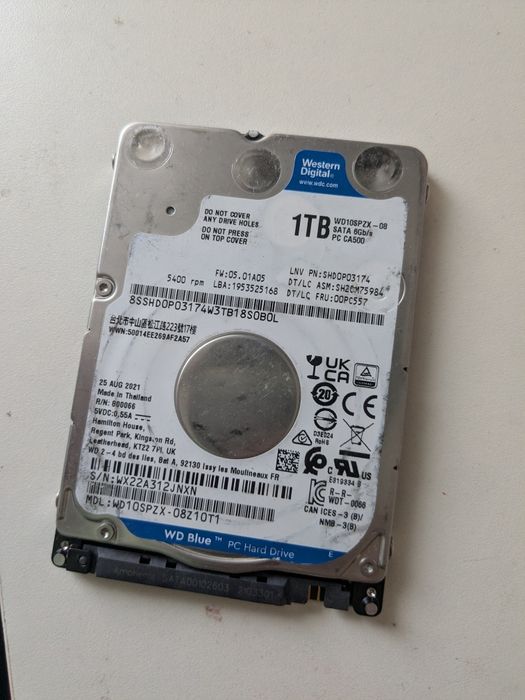 1tb Hdd Western Digital