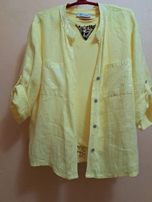 Рубашка и футболка новая Турция 48р