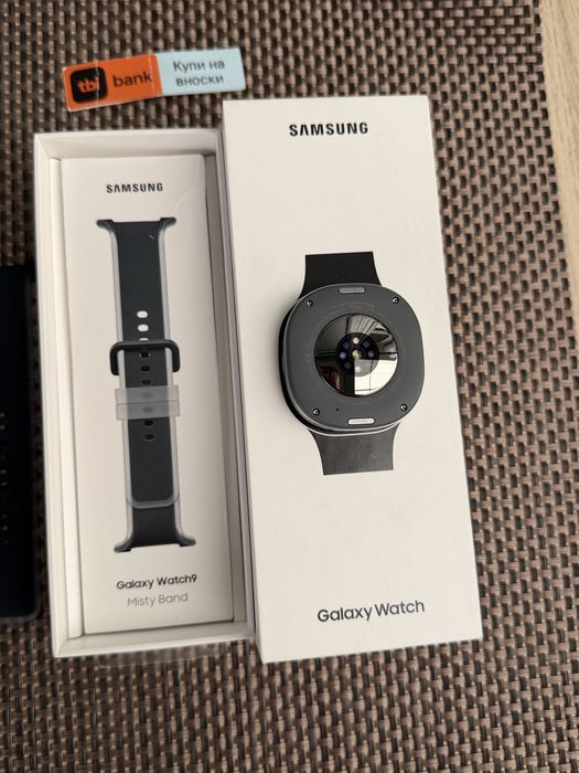 НОВ! Silver! Samsung Watch 9 LTE / 44mm L355 *ЛИЗИНГ TBI